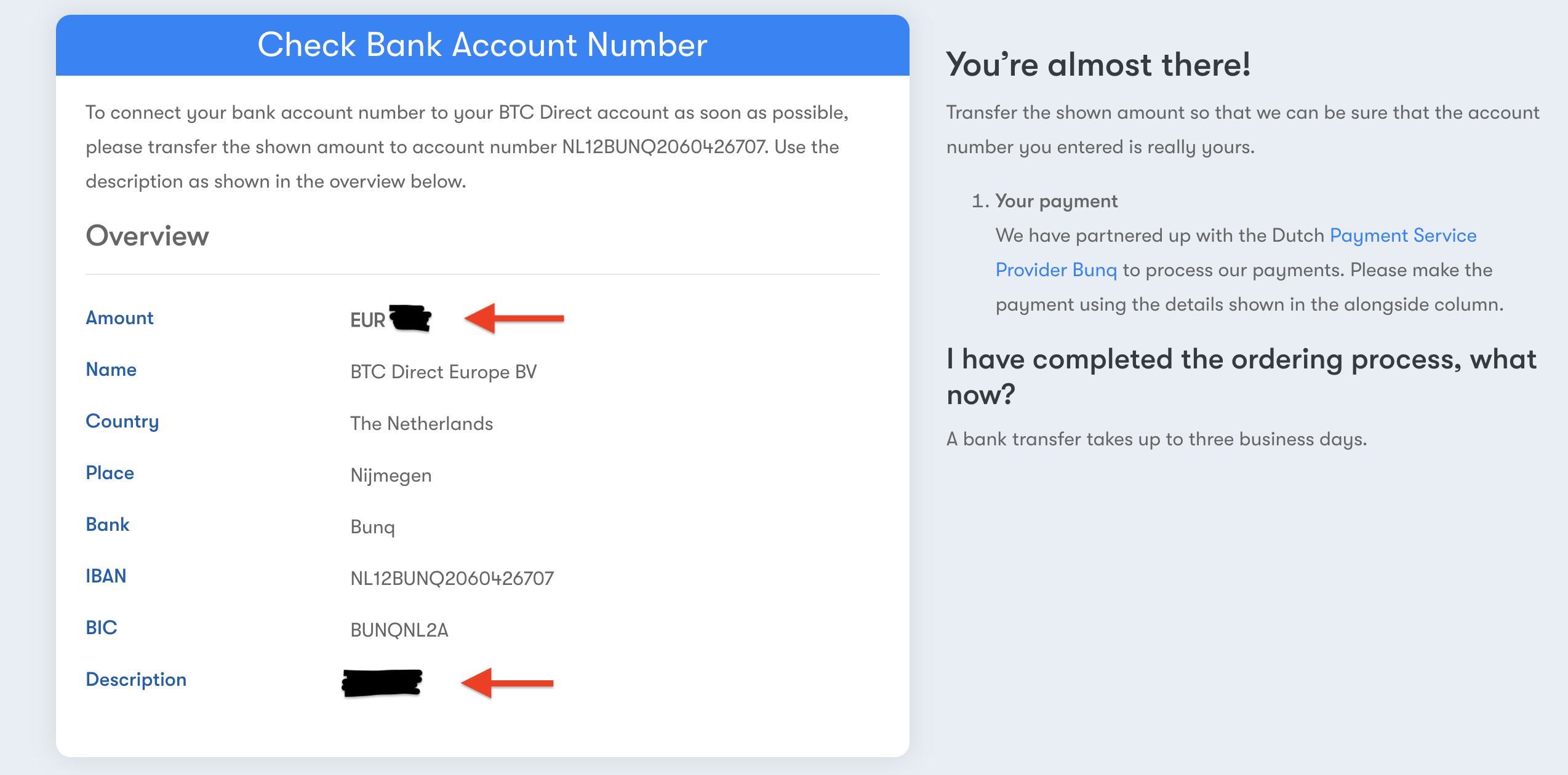 Hoe kan ik mijn IBAN wijzigen? – BTC Direct - Nederlands