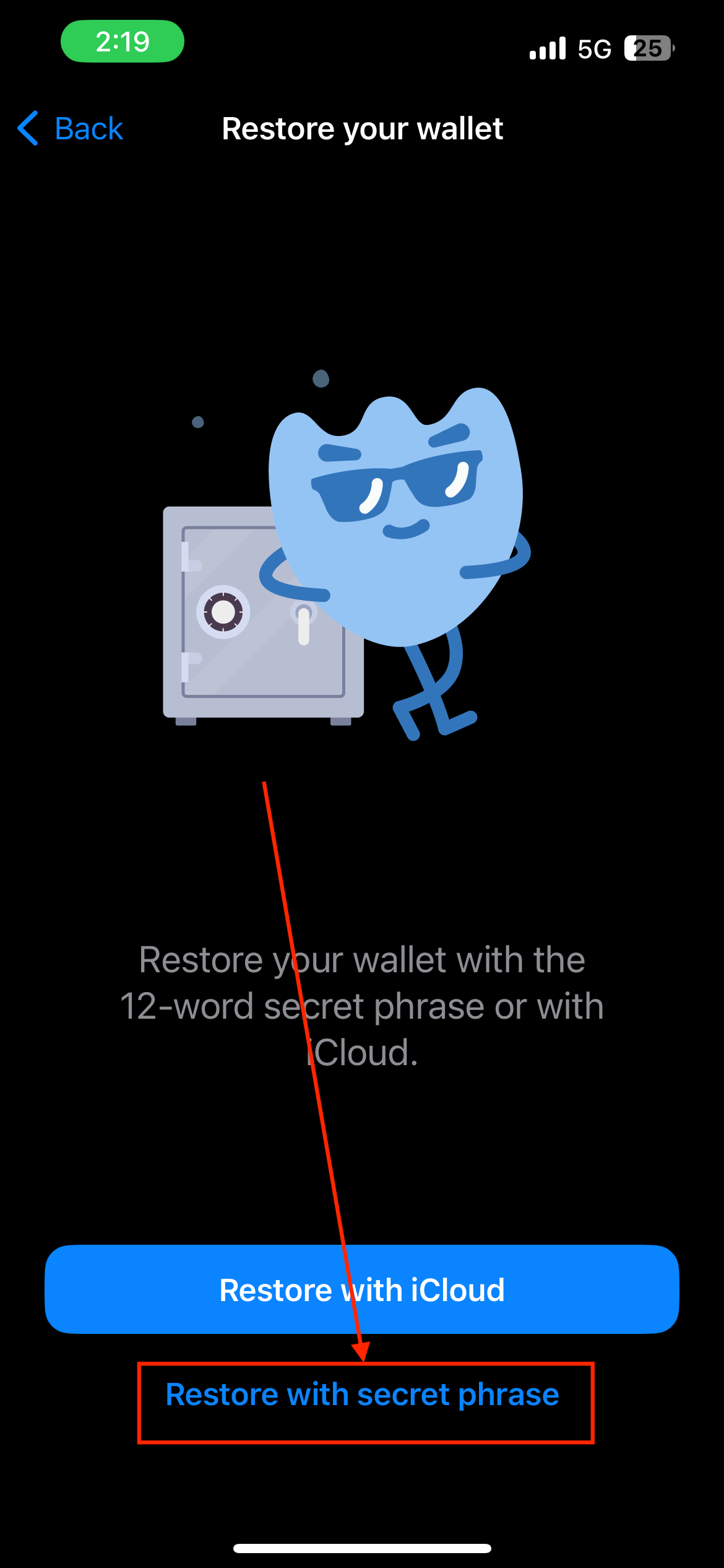 Hoe importeer je de Coinomi wallet in een andere wallet? – BTC Direct Vlaams