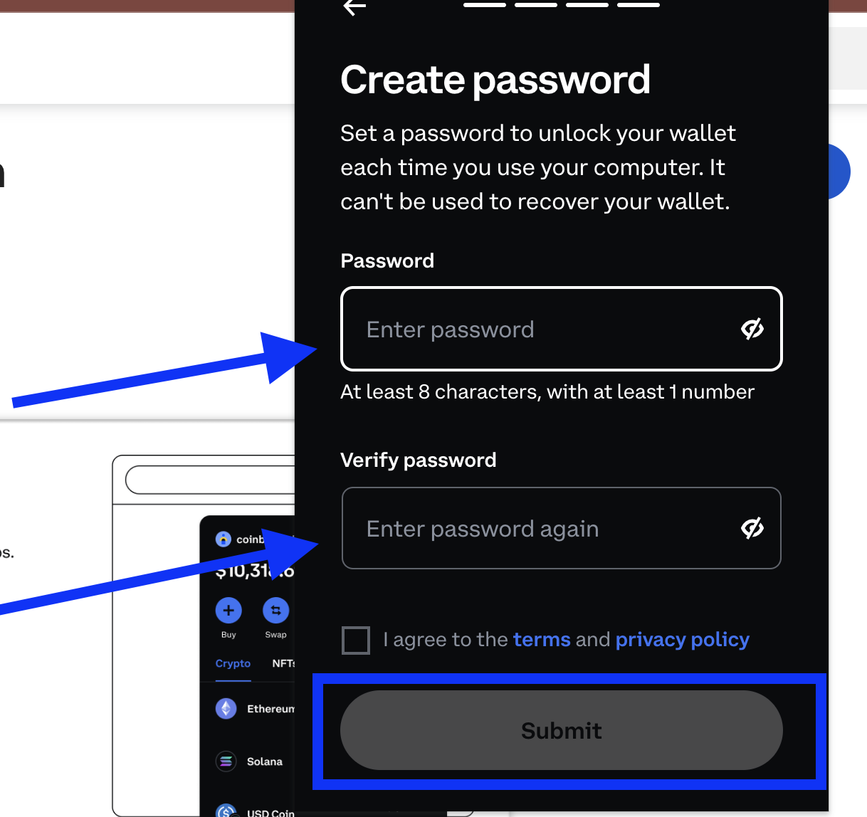 Hoe maak ik een Coinbase wallet aan? – BTC Direct - Nederlands