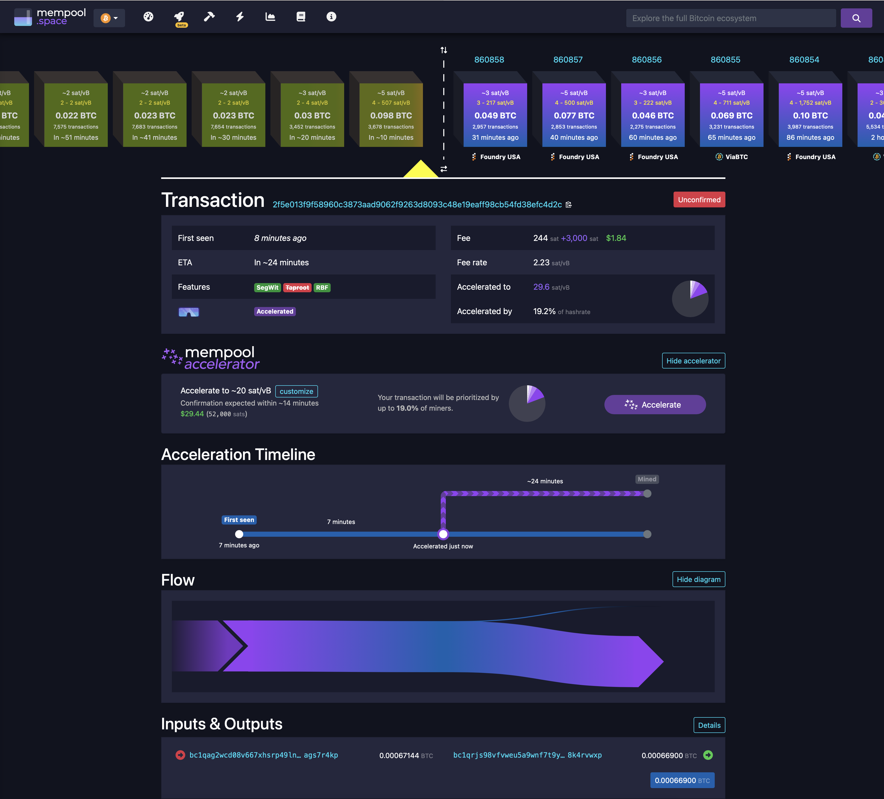 Comment accélérer une transaction BTC dans le mempool ? – BTC Direct -  French
