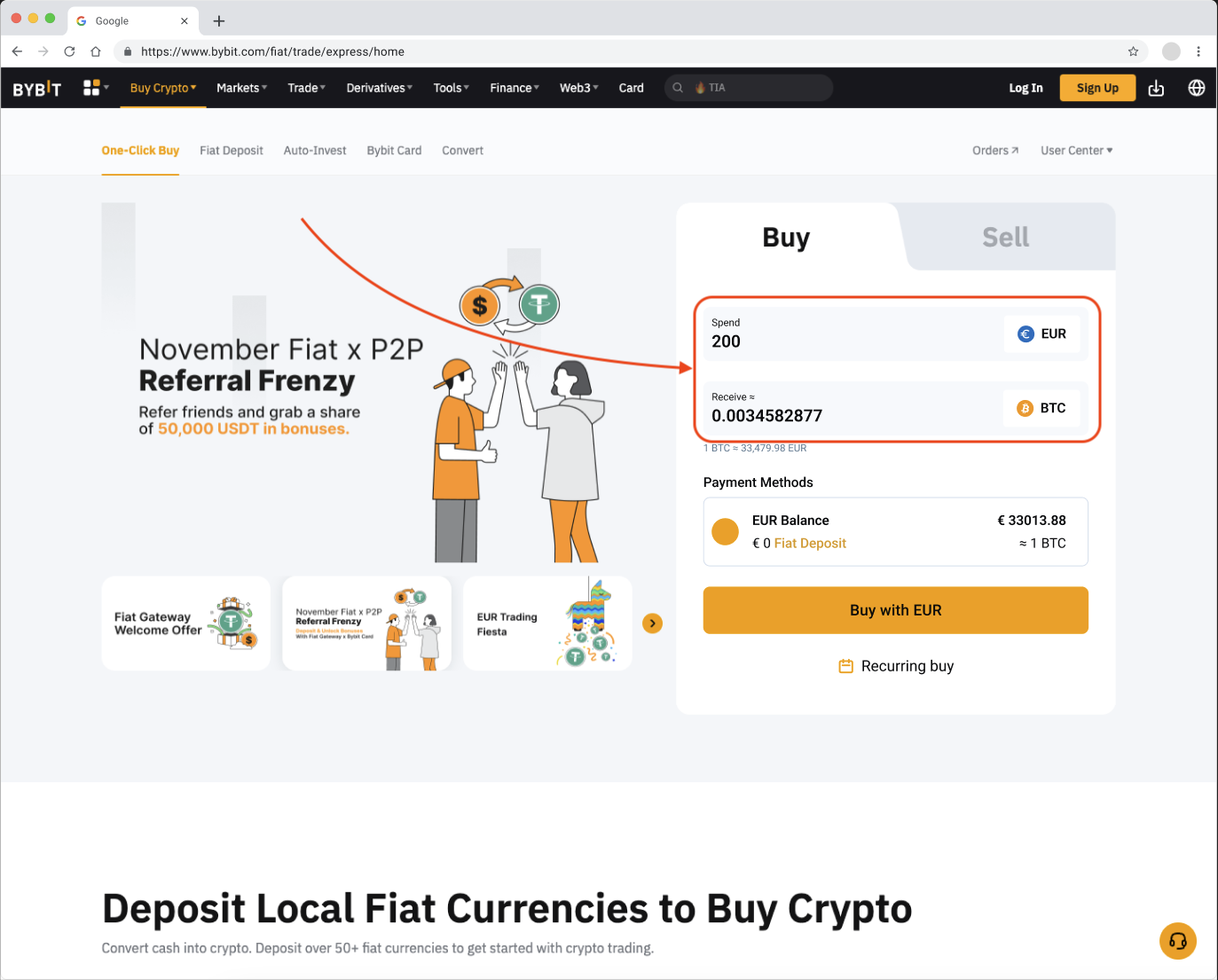 Hoe koop ik cryptocurrency op ByBit met BTC Direct? – BTC Direct -  Nederlands