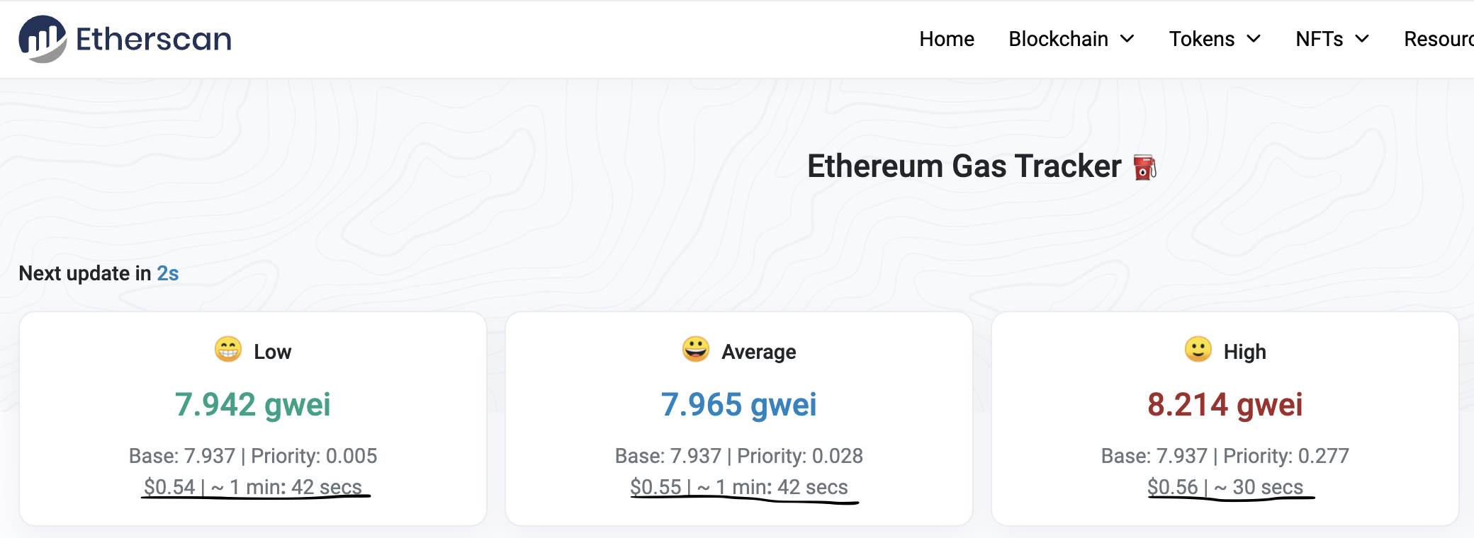 Cómo calculo las tarifas de red para enviar Ethereum (ETH) y tokens ERC20  para una orden de venta? – BTC Direct - Spanish