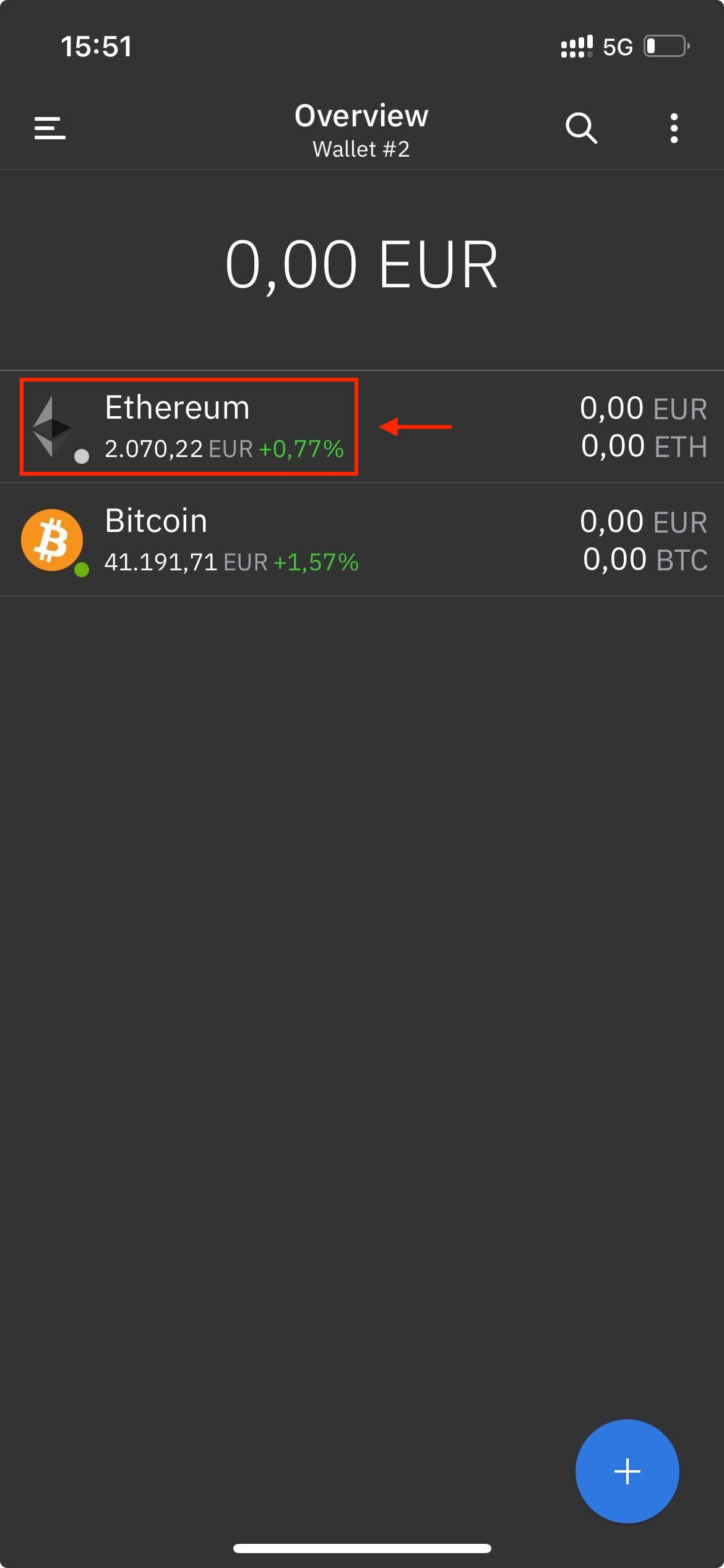 Cómo recuperar tu ETH de tu billetera Coinomi? – BTC Direct - Spanish