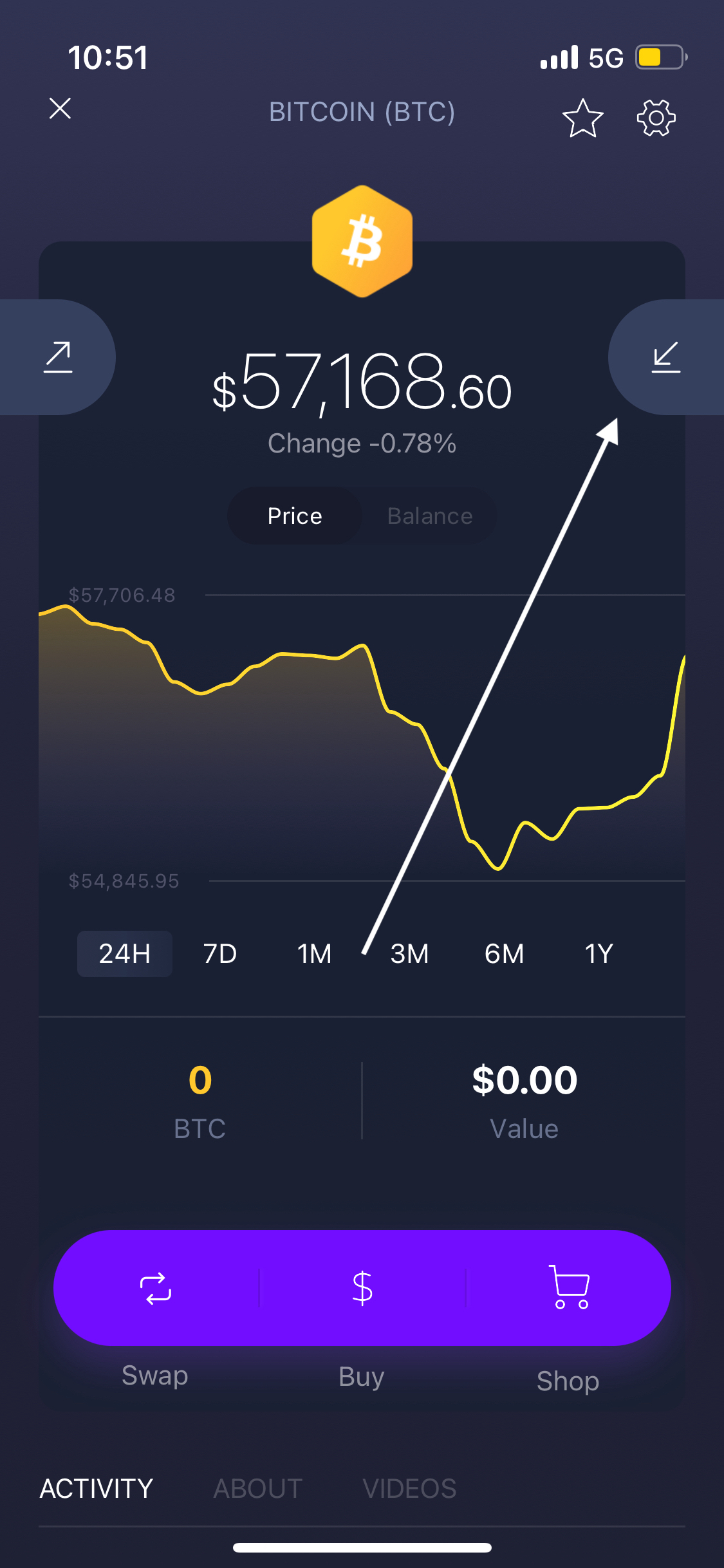 Wie verwende ich die Exodus-Wallet? (Mobil) – BTC Direct - German